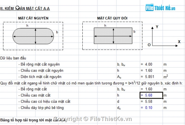 tính trụ cầu,trụ,cọc khoan nhồi