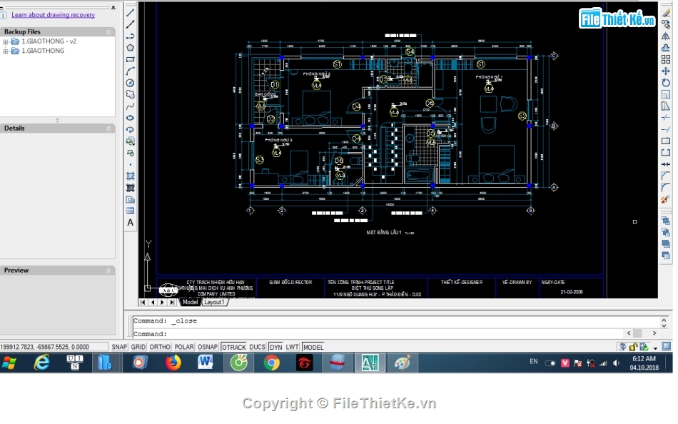 nhà phố file cad,cad nhà phố,autocad nhà phố,bản vẽ nhà phố,file cad nhà phố