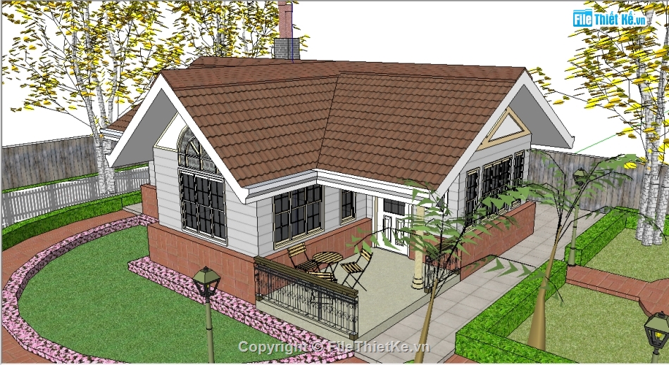 Bản vẽ,nhà cấp 4,nhà vườn,biệt thự 1 tầng su