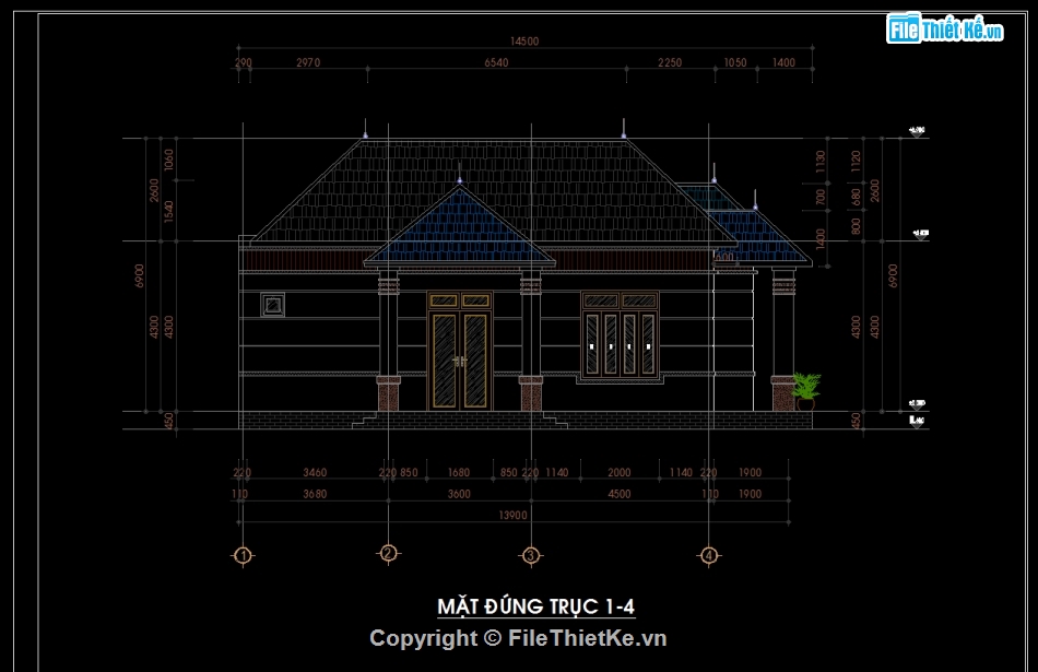 biệt thự 1 tầng mái nhật,Biệt thự 1 tầng 10.3x13.9m,File cad Biệt thự 1 tầng,Autocad Biệt thự 1 tầng,Biệt thự 1 tầng file autocad,Bản vẽ biệt thự 1 tầng