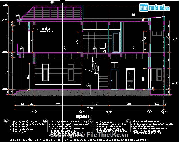 Biệt thự 2 tầng 8x13m,Bản vẽ biệt thự 2 tầng,Autocad biệt thự 2 tầng,File autocad biệt thự 2 tầng