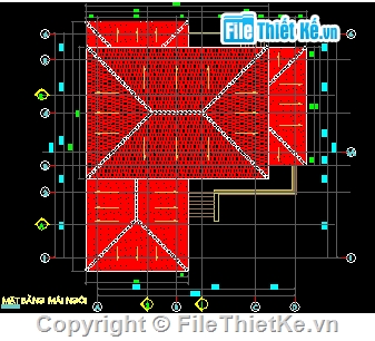 Bản vẽ,Biệt thự,Bản vẽ autocad,cấu tạo,cấu tạo mái,chi tiết cấu tạo