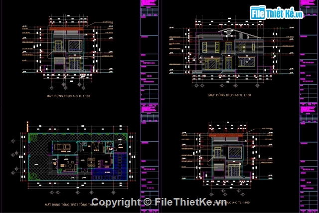 biệt thự 2 tầng,kiến trúc biệt thự 2 tầng,bản vẽ biệt thự phố 2 tầng,Bản vẽ biệt thự 2 tầng 12x25m,Bản vẽ autocad biệt thự nhà phố,kiến trúc biệt thự