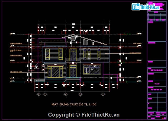 biệt thự 2 tầng,kiến trúc biệt thự 2 tầng,bản vẽ biệt thự phố 2 tầng,Bản vẽ biệt thự 2 tầng 12x25m,Bản vẽ autocad biệt thự nhà phố,kiến trúc biệt thự