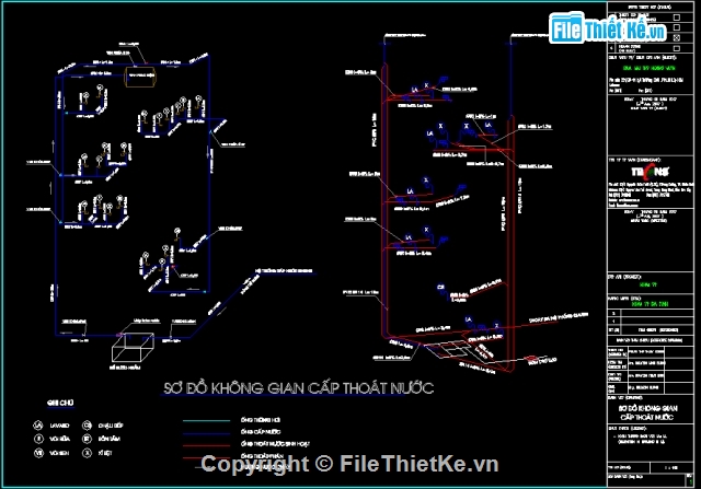 Bản vẽ,Bản vẽ nhà phố,Bản vẽ autocad,cấp thoát nước nhà phố