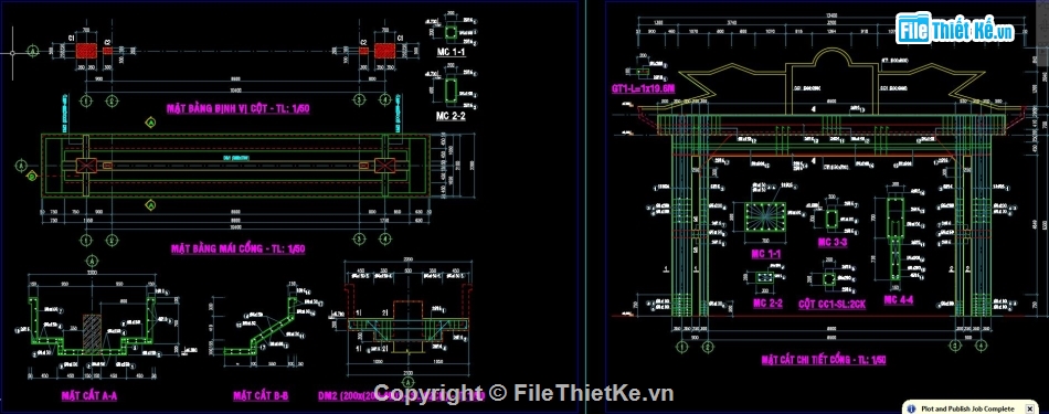 file cad cổng chào,bản vẽ cad cổng chào,mẫu cad cổng chào,bản vẽ cổng chào,file cad cổng chào xã