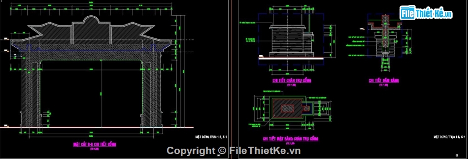 file cad cổng chào,bản vẽ cad cổng chào,mẫu cad cổng chào,bản vẽ cổng chào,file cad cổng chào xã