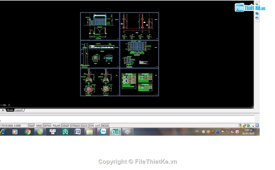 Bản vẽ cad cổng trường,Mẫu cổng trường học,File cad cổng trường học,thiết kế cổng trường