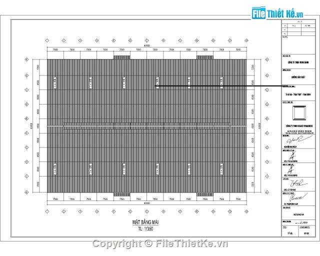 bản vẽ nhà xưởng,thiết kế nhà xưởng,khung zamil,Nhà xưởng 60x90m