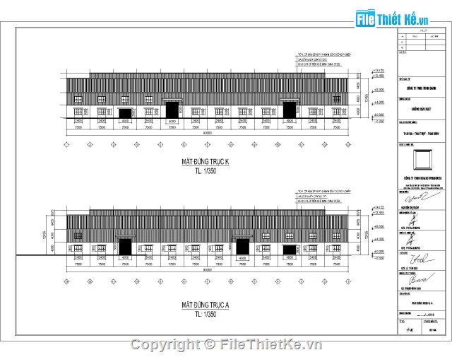 bản vẽ nhà xưởng,thiết kế nhà xưởng,khung zamil,Nhà xưởng 60x90m