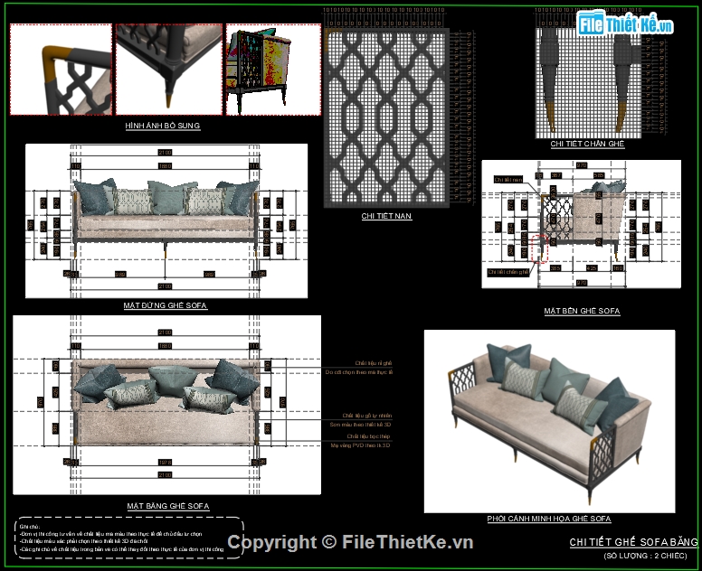 Bản vẽ cad chi tiết ghế sofa,Autocad bản vẽ chi tiết ghế,Bản vẽ ghế Indochine,Chi tiết ghế sofa