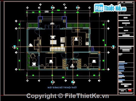 Biệt thự 1 tầng 13.74x8m,Bản vẽ biệt thự 1 tầng,File autocad biệt thự 1 tầng,Biệt thự 1 tầng file autocad,File cad biệt thự 1 tầng