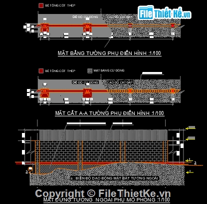 bản vẽ kiến trúc hàng rào,bản vẽ kết cấu hàng rào,bản vẽ gia cố móng hàng rào,bản vẽ giằng tường hàng rào,bản vẽ móng hàng rào,bản vẽ hàng rào