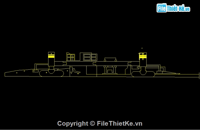 Bản vẽ autocad,Mẫu xe thảm nhựa,Bản vẽ full,xe chở dàn giáo