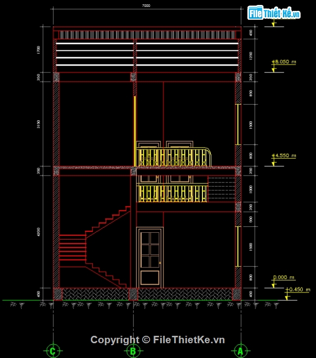 kiến trúc 2 tầng,nhà 2 tầng 7x13m,kiến trúc nhà 2 tầng,kiến trúc  nhà 2 tầng