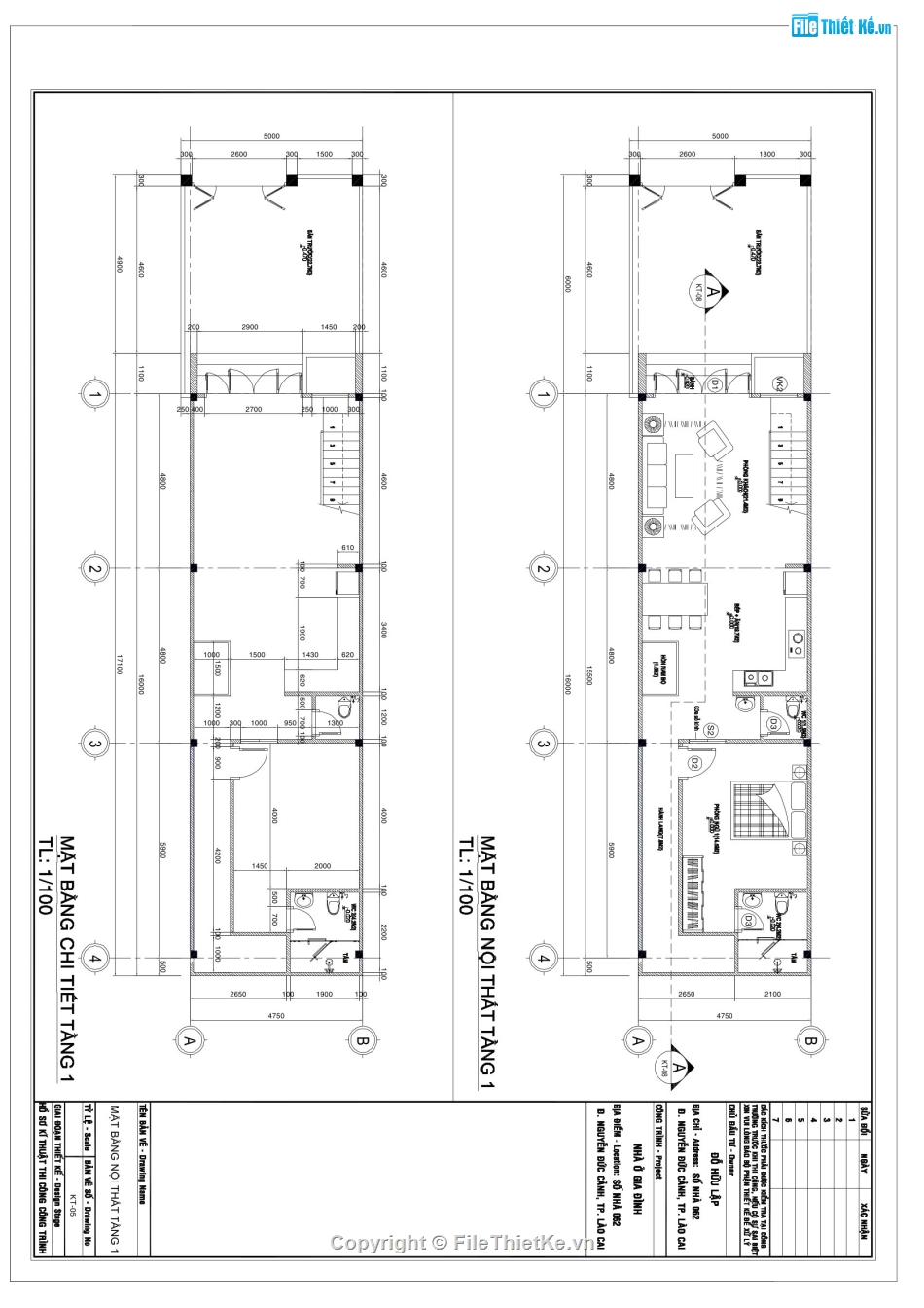  Bản vẽ cad nhà gác lửng 5x15 Tải miễn phí và đầy đủ nhất