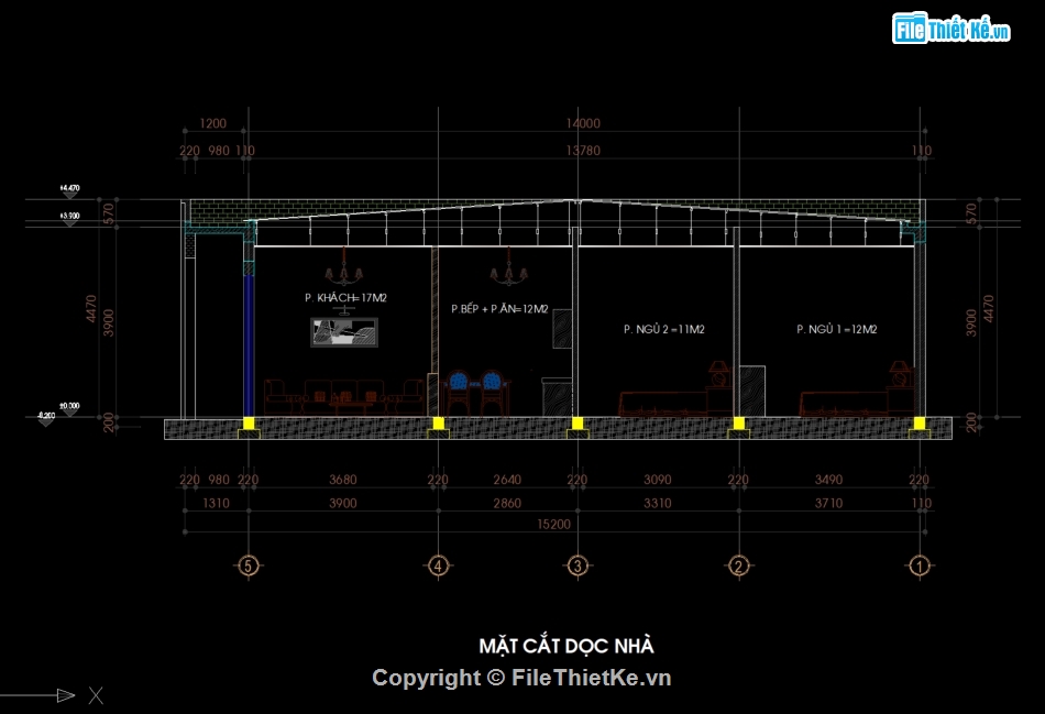 nhà cấp 4,thiết kế nhà cấp 4,nhà cấp 4 đẹp,file cad nhà cấp 4,autocad nhà cấp 4,nhà cấp 4 file cad