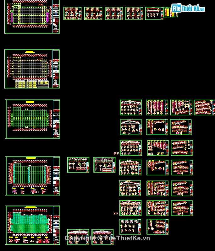 Nhà máy may file cad,Nhà máy may Tuyên Quang,Bản vẽ nhà máy may,Autocad nhà máy may,Nhà máy may file autocad,nhà máy may 144x72m