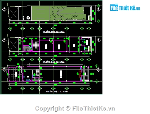 mặt bằng,file cad mặt bằng,mặt cắt ngang,nhà phố 2 tầng