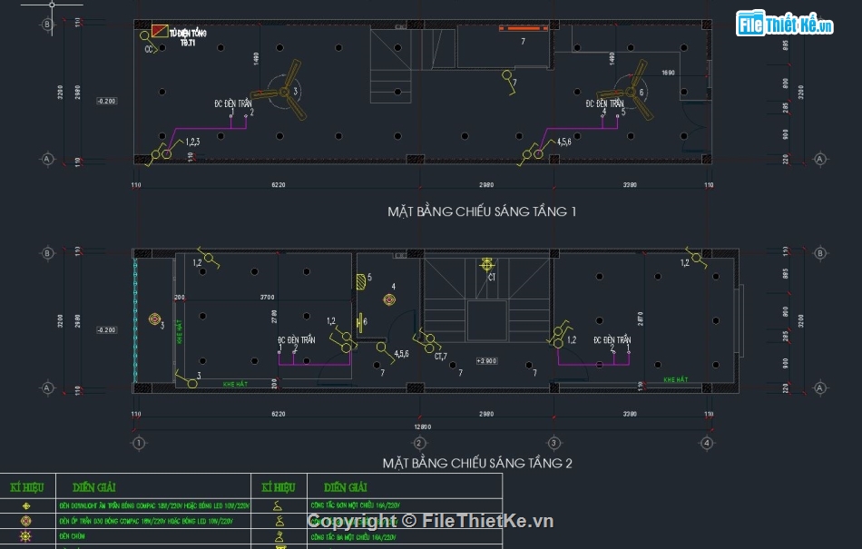 nhà phố 3 tầng file cad,nhà phố 3 tầng 3.2x12.8m,Autocad nhà phố 3 tầng,Bản vẽ nhà phố 3 tầng,Nhà phố 3 tầng file autocad