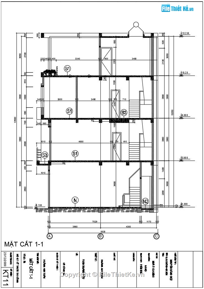 Nhà phố 4 tầng đẹp,bản vẽ nhà phố 4.2x8.2m,Thiết kế nhà phố 4 tầng,Bản vẽ nhà phố 4 tầng,File cad nhà phố 4 tầng,nhà phố 4 tầng file cad