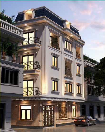 nhà phố 4 tầng,file autocad nhà phố 4 tầng,bản vẽ nhà phố 4 tầng,nhà phố 4 tầng file cad,nhà phố 4 tầng tân cổ điển