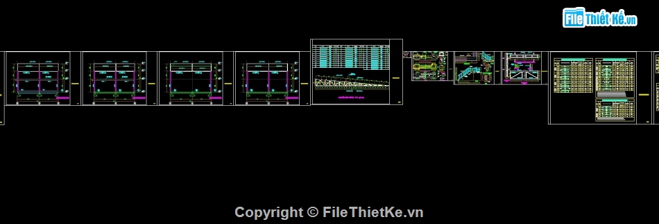 Nhà sửa xe ô tô,nhà sửa xe ô tô 10.25x18.25m,File cad nhà sửa xe ô tô,bản vẽ nhà sửa xe ô tô,nhà sửa xe ô tô file autocad