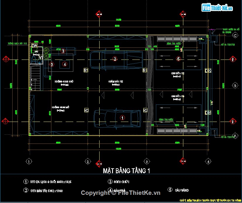 Nhà sửa xe ô tô,nhà sửa xe ô tô 10.25x18.25m,File cad nhà sửa xe ô tô,bản vẽ nhà sửa xe ô tô,nhà sửa xe ô tô file autocad