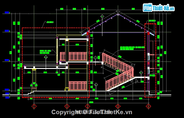 Bản vẽ,Bản vẽ autocad,autocad,bản vẽ cad kiến trúc,Trường tiểu học,Phòng học chức năng