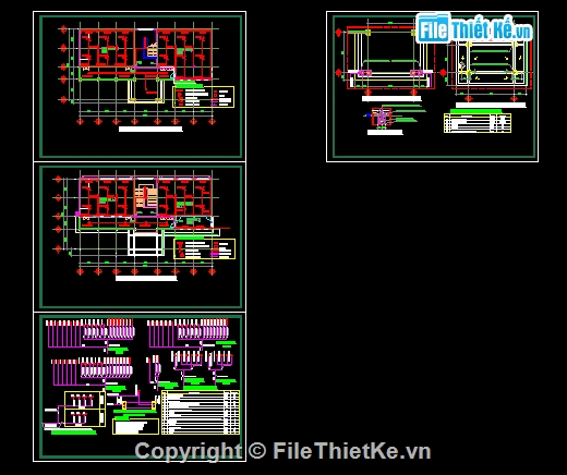 Bản vẽ,Bản vẽ autocad,autocad,bản vẽ cad kiến trúc,Trường tiểu học,Phòng học chức năng