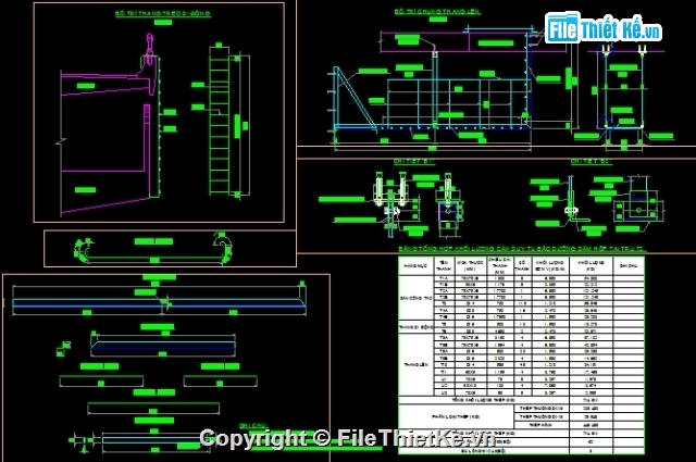 gối cầu,cầu đường,bản vẽ thang thép trên dầm,cad bảo trì gối cầu,bản vẽ thang bảo trì