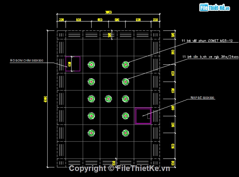 thiết kế đài phun nước,cad đài phun nước,thiết kế đài nước,file cad đài phun nước,bản vẽ đài phun nước