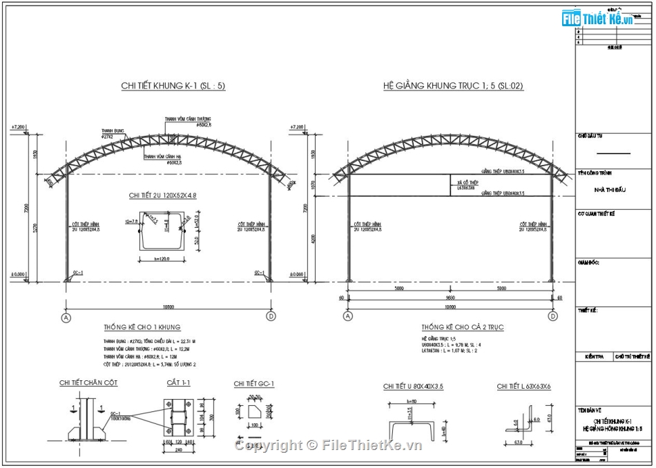 nhà thi đấu cầu lông,nhà tập cầu lông file cad,autocad nhà thi đấu cầu lông,bản vẽ nhà thi đấu cầu lông,nhà thi đấu cầu lông 10x18m