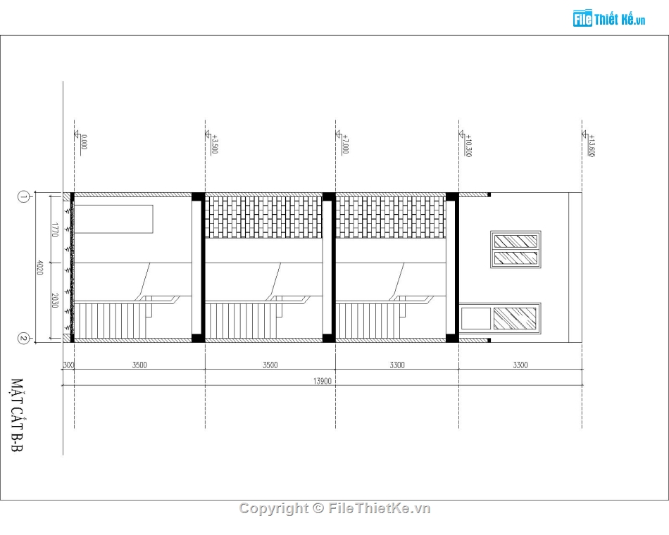 Nhà phố 3 tầng 1 tum,Nhà ống 4x12.5m,Mẫu nhà ống đẹp,Mẫu nhà 3 tầng 1 tum,Bản vẽ nhà phố hiện đại,Thiết kế nhà ở 3 tầng hiện đại