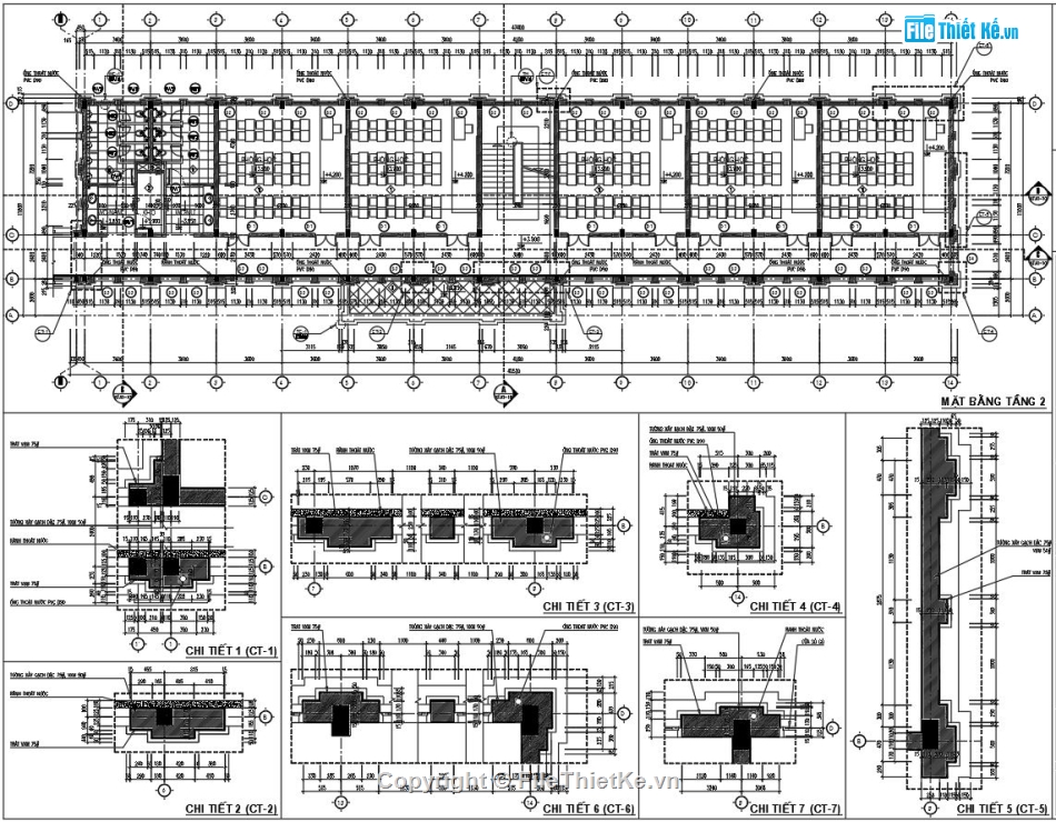 bản vẽ trường tiểu học 3 tầng,File autocad trường học 3 tầng,File cad trường học 3 tầng,trường tiểu học 3 tầng,trường tiểu học 11.6x47.4m