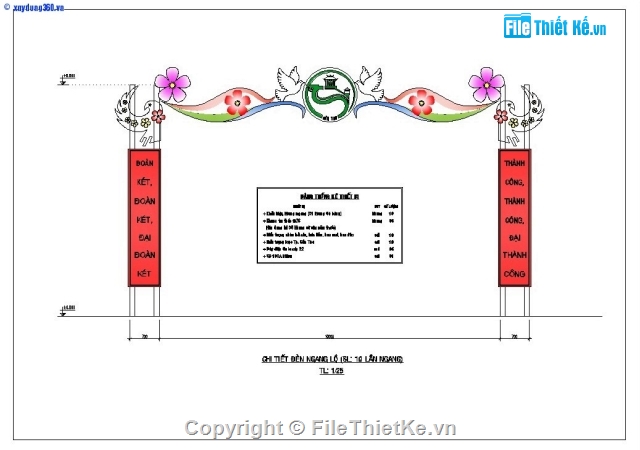 mẫu cổng cơ quan,trang trí cổng cơ quan,mẫu đèn trang trí cổng