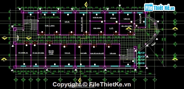 Bản vẽ,Bản vẽ autocad,trung tâm y tế,autocad,3 tầng,Trung tâm  tế dự phòng