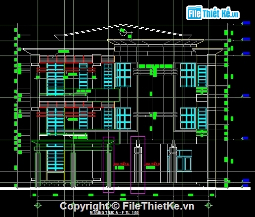 Bản vẽ,Bản vẽ autocad,trung tâm y tế,autocad,3 tầng,Trung tâm  tế dự phòng