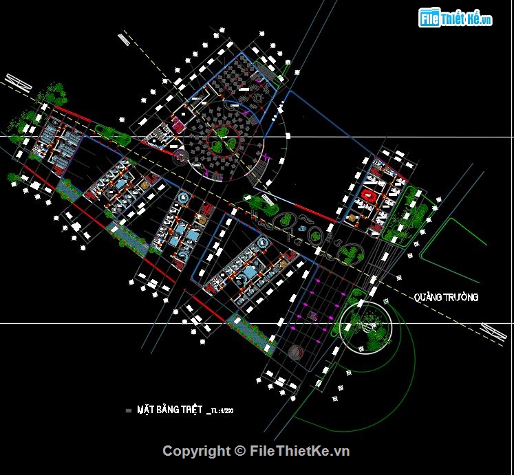 nhạc viện huế,cad nhạc viện,file cad nhạc viện,nhạc viện file cad
