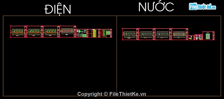 bản vẽ trường mầm non,trường mầm non 3 tầng 11x40m,file cad trường mầm non,trường mầm non 3 tầng,autocad trường mầm non