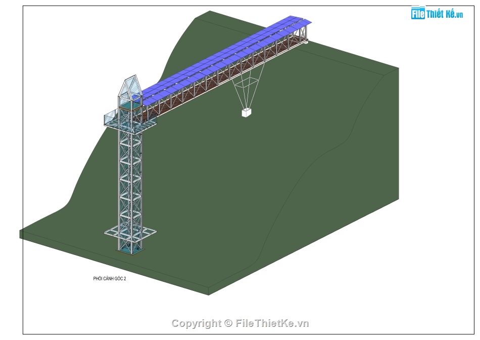 bản vẽ cầu kính,bản vẽ khu cầu kính,file cad bản vẽ cầu kính,cầu kính file cad,autocad cầu kính