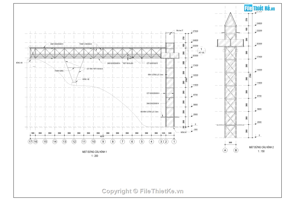 bản vẽ cầu kính,bản vẽ khu cầu kính,file cad bản vẽ cầu kính,cầu kính file cad,autocad cầu kính