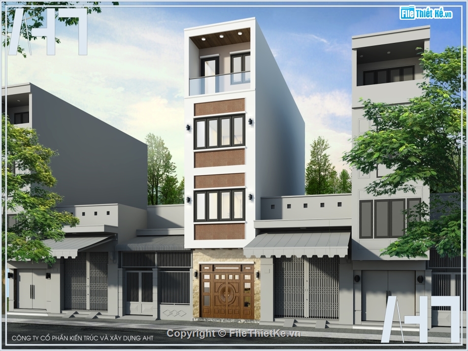Nhà phố 4 tầng,bản vẽ nhà phố 4 tầng,nhà phố 4 tầng file cad,autocad nhà phố 4 tầng,sketchup nhà phố 4 tầng,file sketchup nhà phố 4 tầng
