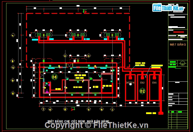 Mái che cây xăng 12.5x24m,Mái che cây xăng file cad,cad mái che cây xăng,autocad mái che cây xăng