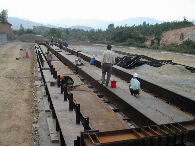 Bản vẽ bệ đúc dầm bản 24m,bẹ đúc dầm 24m,bệ đúc dầm bản 24