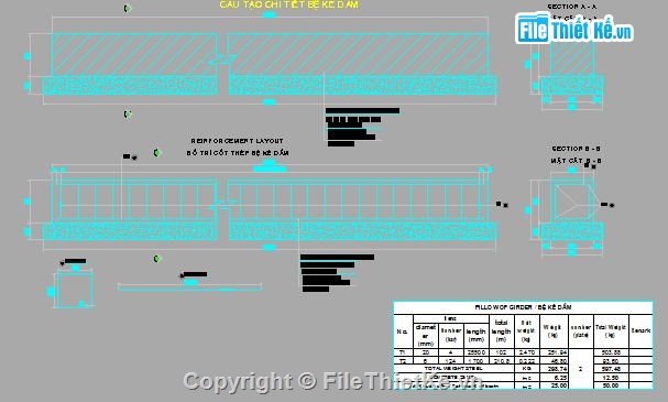 cầu đúc,Bản vẽ dầm T,cao ốc nhà ở,Bản vẽ,dự án,Bản vẽ cầu dầm