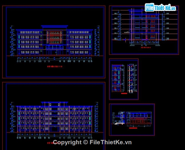 Bệnh viện 5 tầng,bênh viện CAD,CAD bản vẽ bệnh viện
