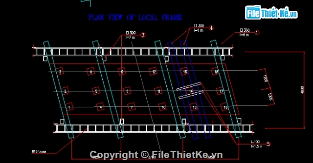 Bản vẽ,thi công cầu,thi công cầu dầm T,thi công cọc đóng,đóng cọc hệ giá,thi công mố cầu