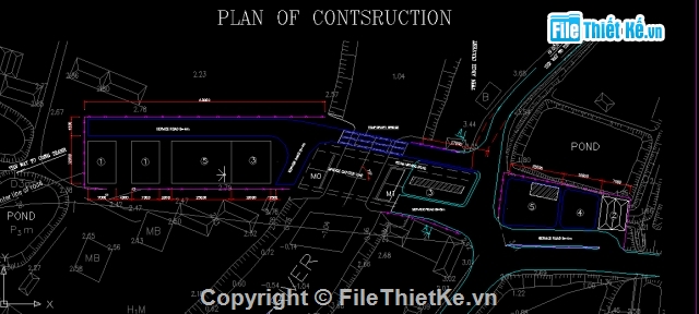 Bản vẽ,thi công cầu,thi công cầu dầm T,thi công cọc đóng,đóng cọc hệ giá,thi công mố cầu