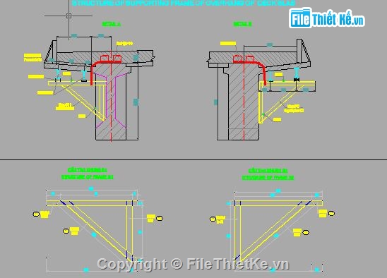 Bản vẽ thi công,Bản vẽ dầm T,bản vẽ biện pháp,thi công cầu,thi cong mat cau